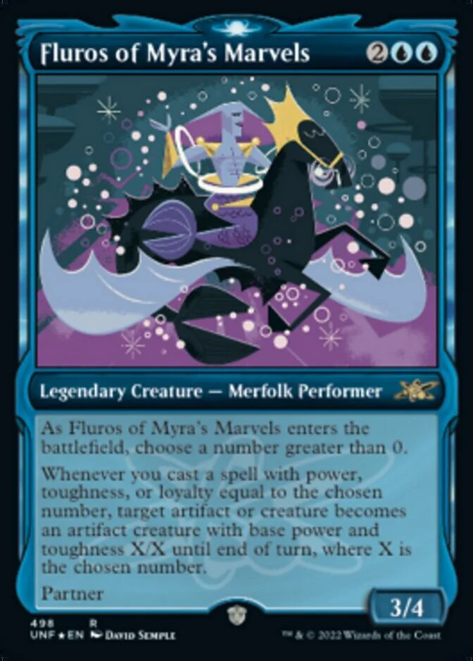 Fluros of Myra's Marvels <showcase - galaxy foil> [UNF] (F)