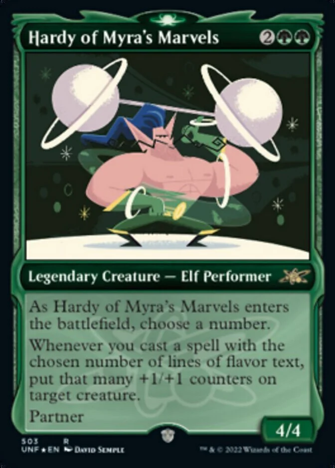 Hardy of Myra's Marvels <showcase - galaxy foil> [UNF] (F)