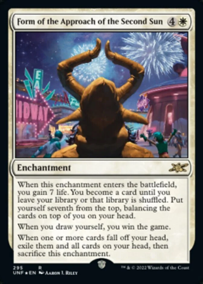 Form of the Approach of the Second Sun <galaxy foil> [UNF] (F)