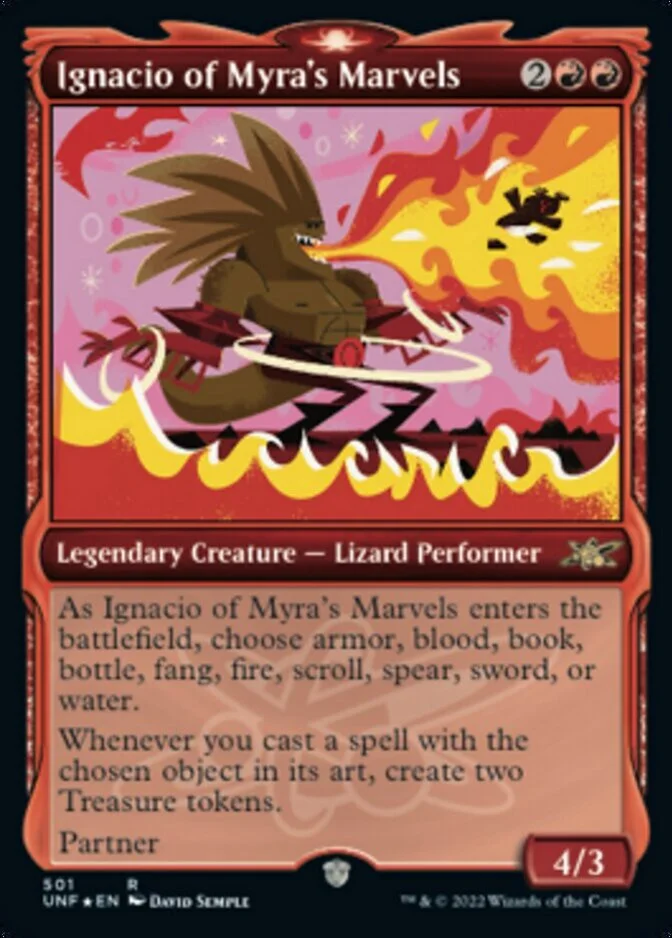 Ignacio of Myra's Marvels <showcase - galaxy foil> [UNF] (F)