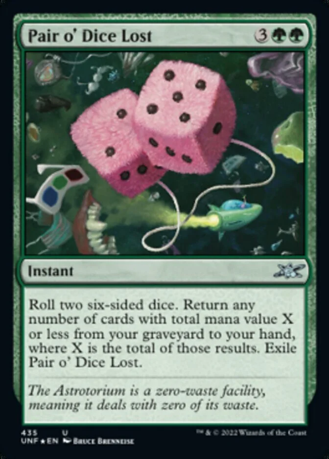Pair o' Dice Lost <galaxy foil> [UNF] (F)