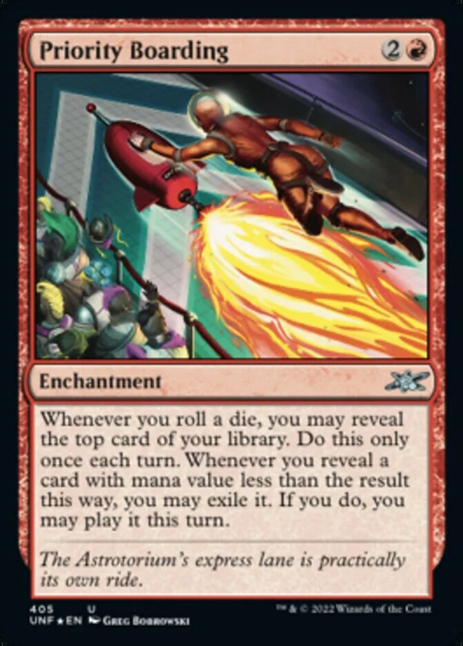 Priority Boarding <galaxy foil> [UNF] (F)