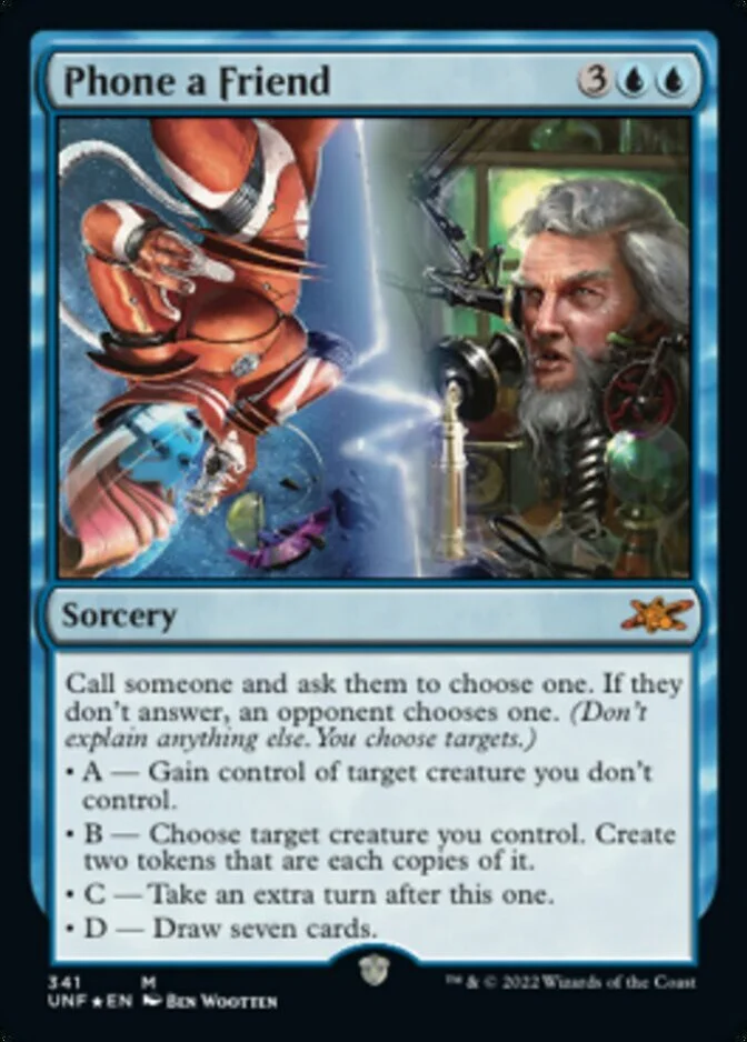 Phone a Friend <galaxy foil> [UNF] (F)