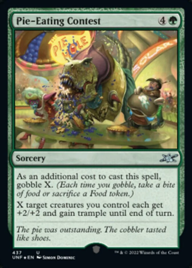 Pie-Eating Contest <galaxy foil> [UNF] (F)