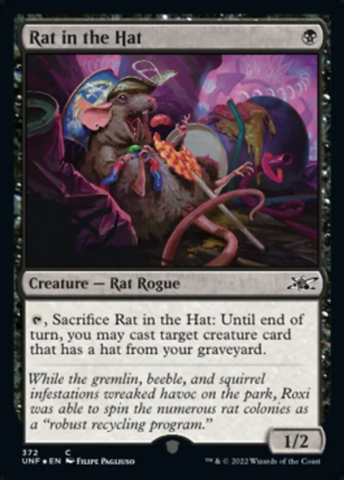 Rat in the Hat <galaxy foil> [UNF] (F)