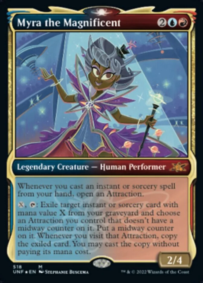 Myra the Magnificent <showcase - galaxy foil> [UNF] (F)