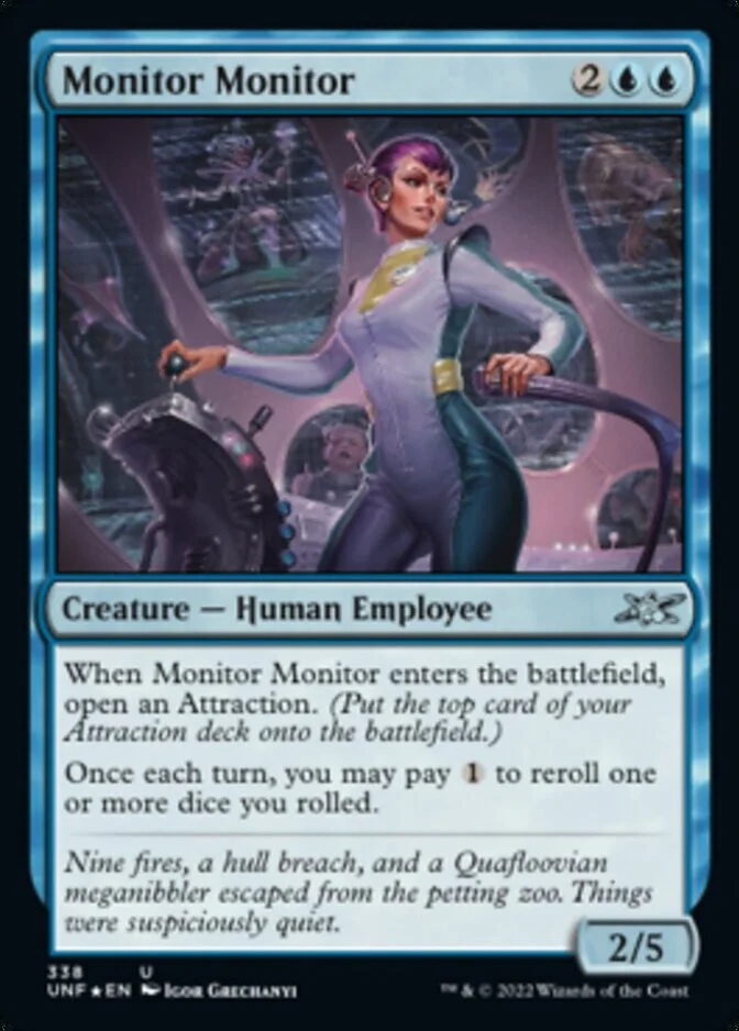 Monitor Monitor <galaxy foil> [UNF] (F)