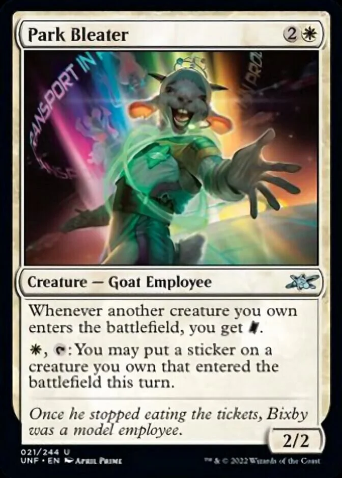 Park Bleater [UNF] (F)