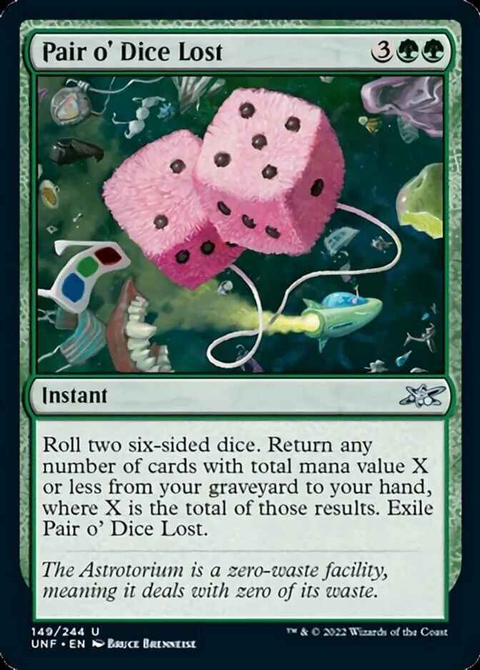 Pair o' Dice Lost [UNF] (F)