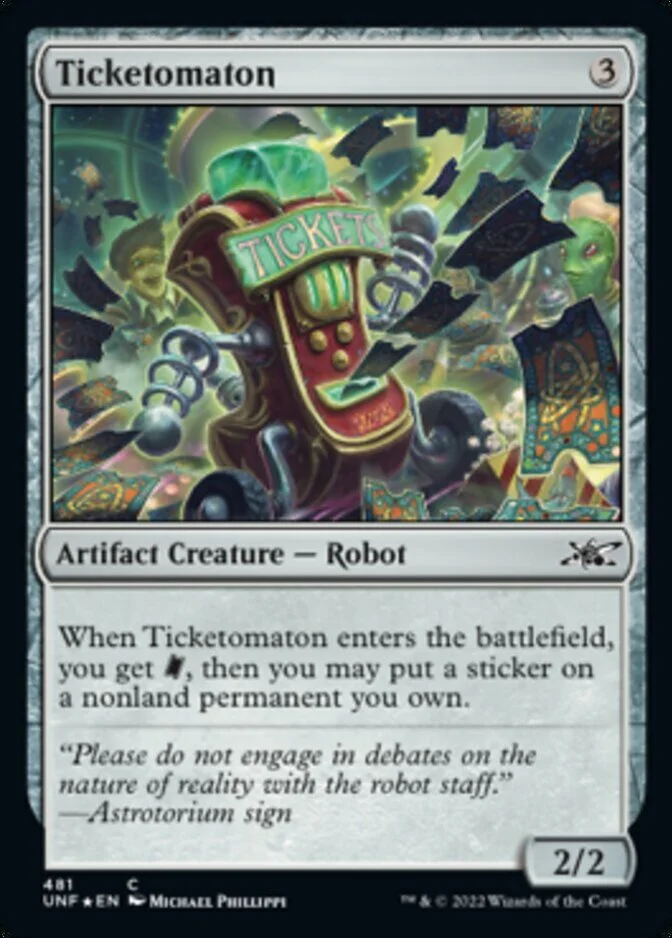 Ticketomaton <galaxy foil> [UNF] (F)