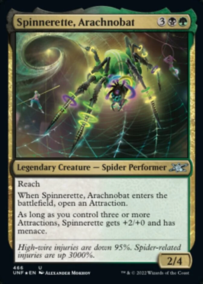 Spinnerette, Arachnobat <galaxy foil> [UNF] (F)