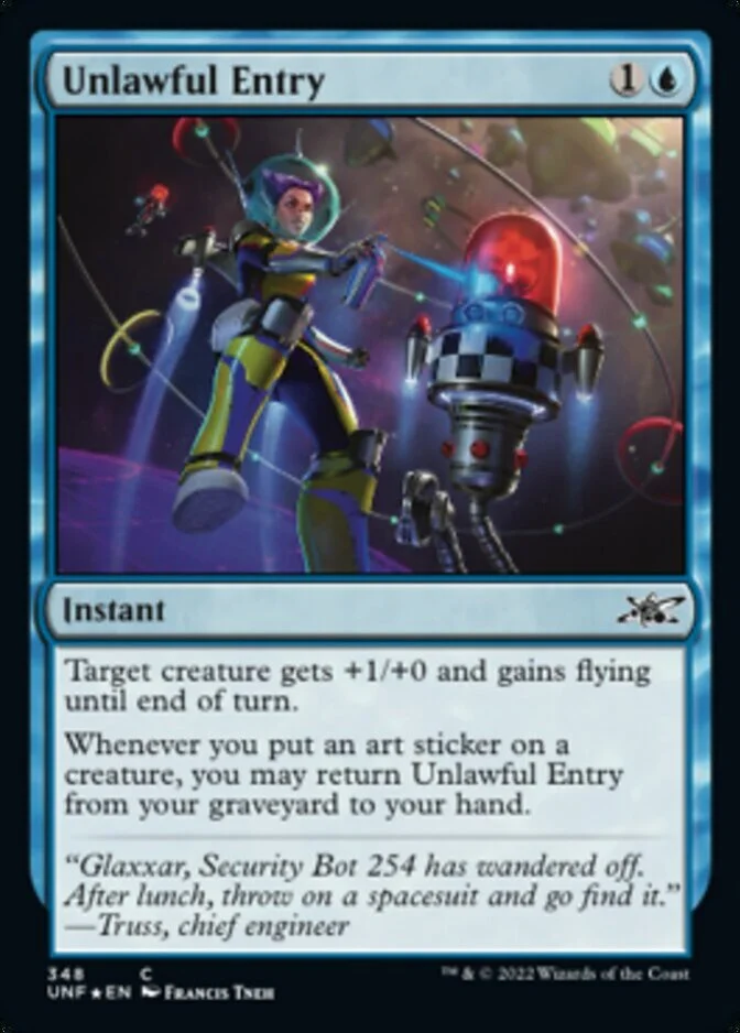 Unlawful Entry <galaxy foil> [UNF] (F)