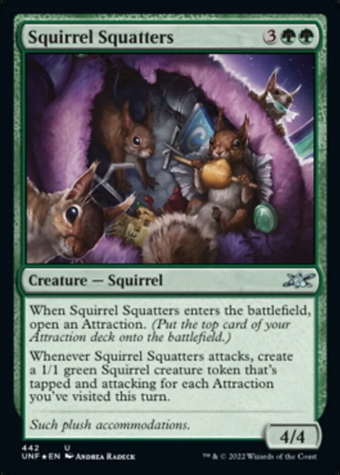 Squirrel Squatters <galaxy foil> [UNF] (F)