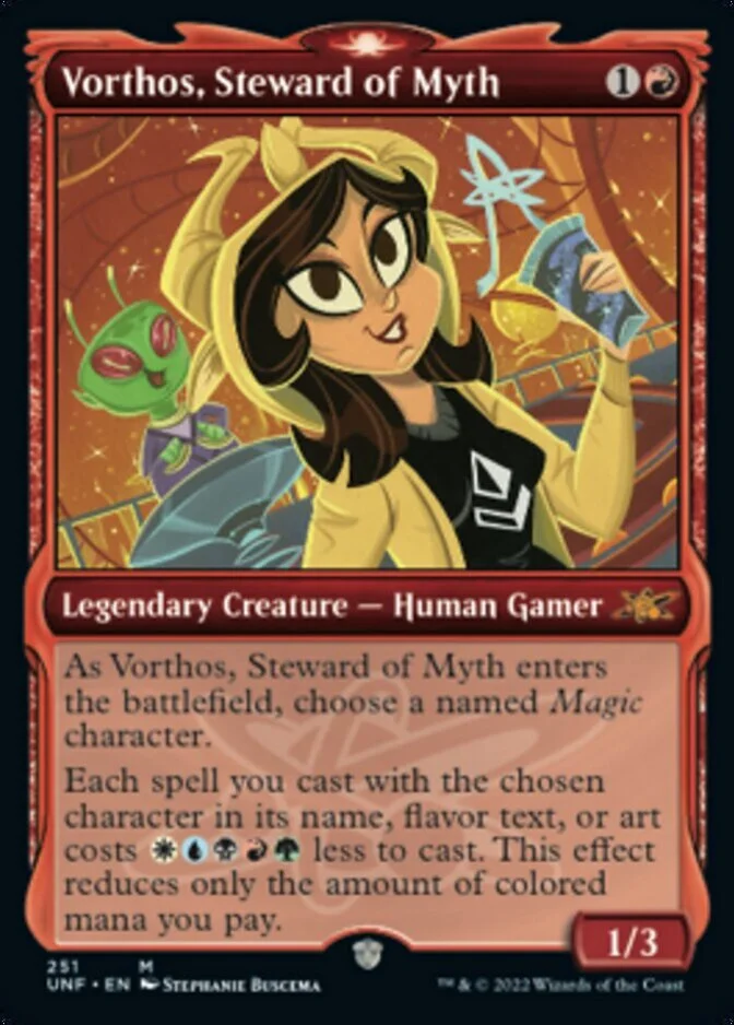 Vorthos, Steward of Myth <showcase> [UNF] (F)