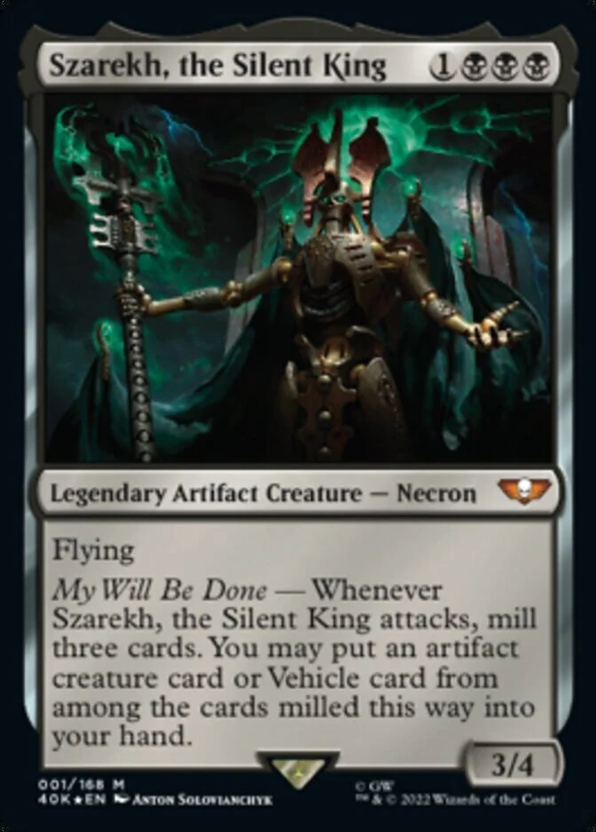 Szarekh, the Silent King <surge foil> [40K] (F)