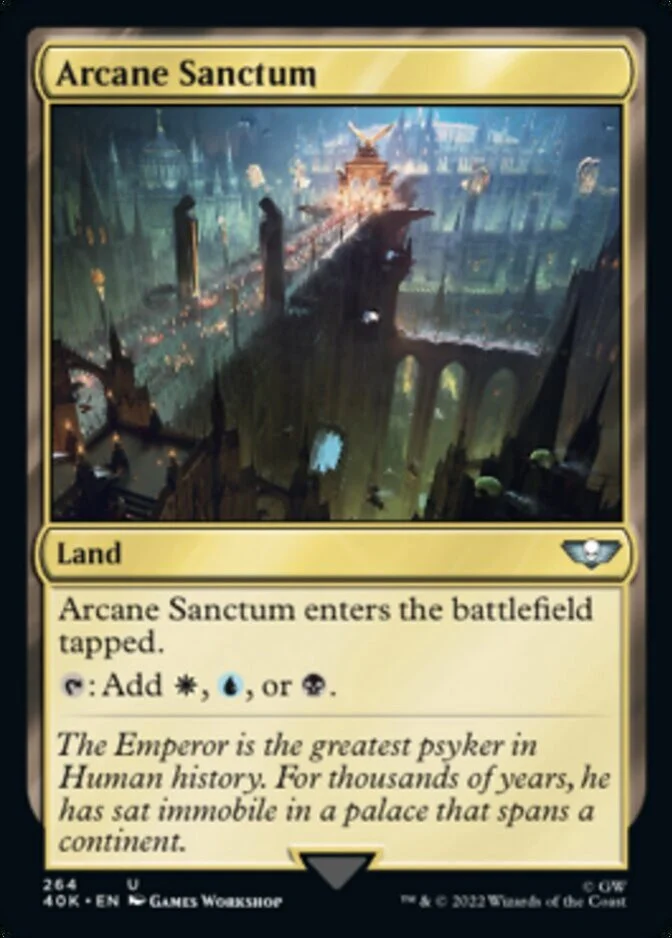 Arcane Sanctum <surge foil> [40K] (F)