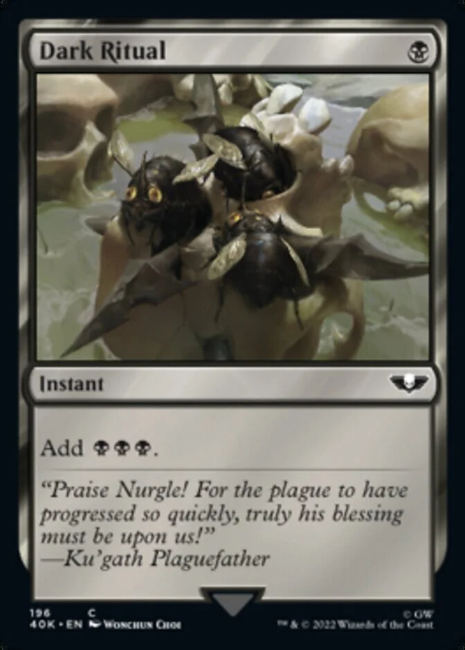 Dark Ritual <surge foil> [40K] (F)