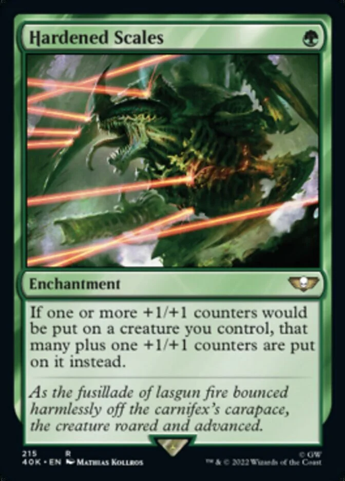 Hardened Scales <surge foil> [40K] (F)
