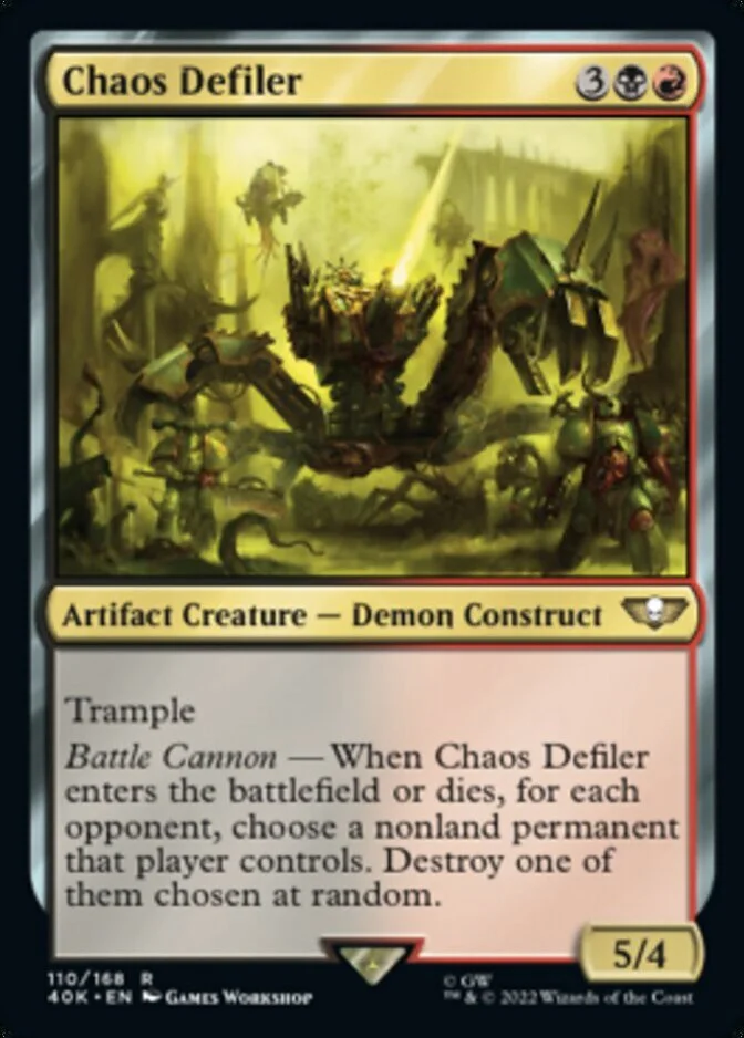 Chaos Defiler <surge foil> [40K] (F)