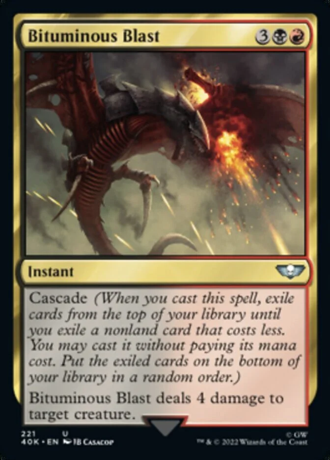 Bituminous Blast <surge foil> [40K] (F)