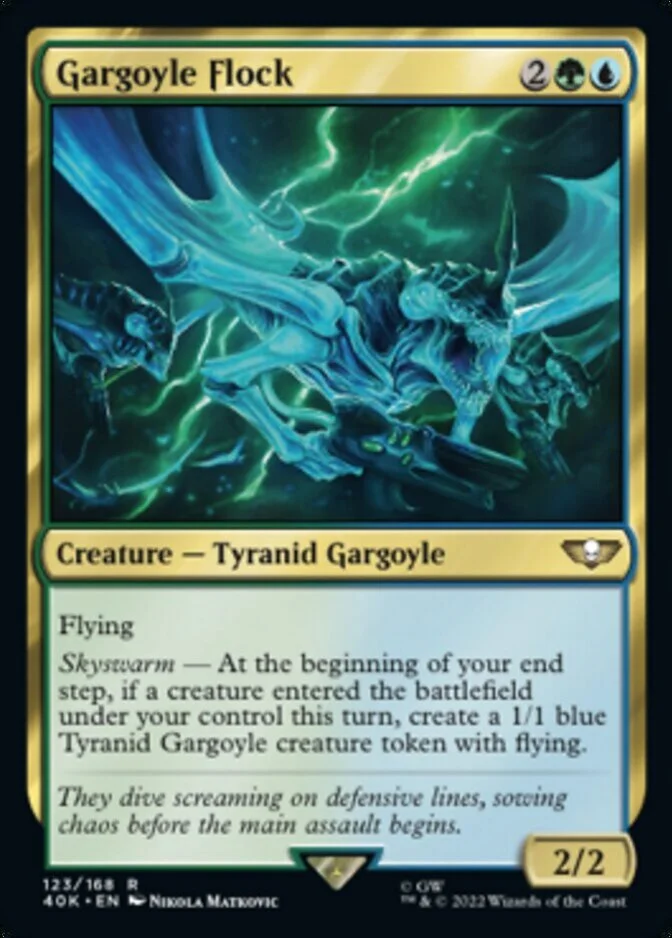 Gargoyle Flock <surge foil> [40K] (F)