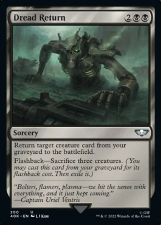 Dread Return <surge foil> [40K] (F)