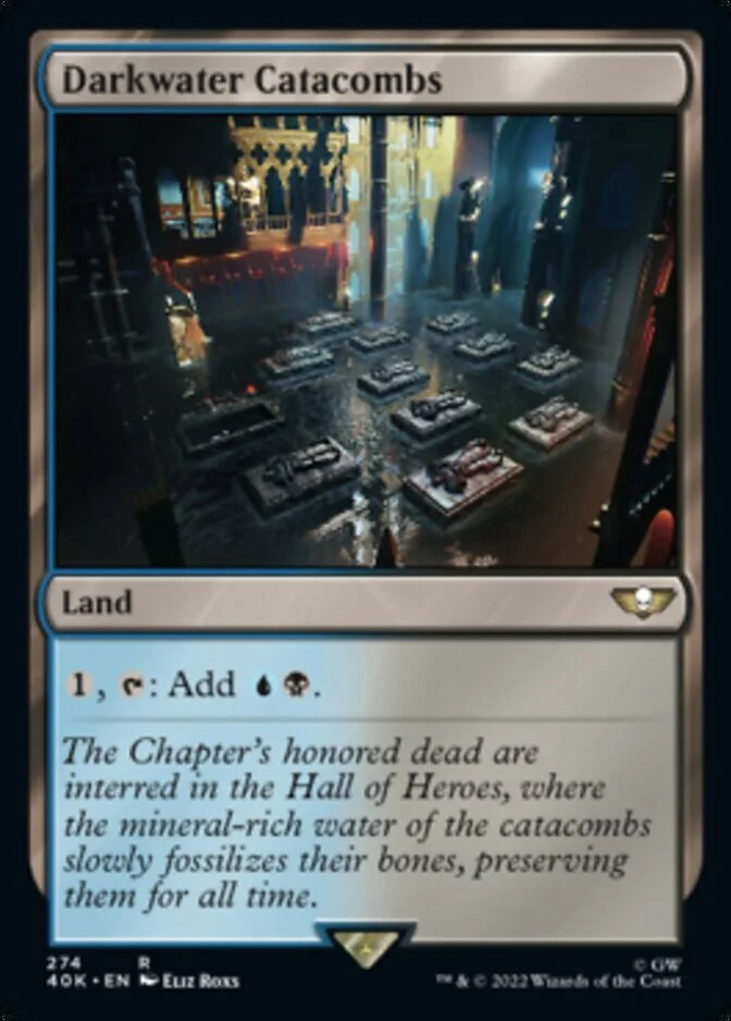 Darkwater Catacombs <surge foil> [40K] (F)
