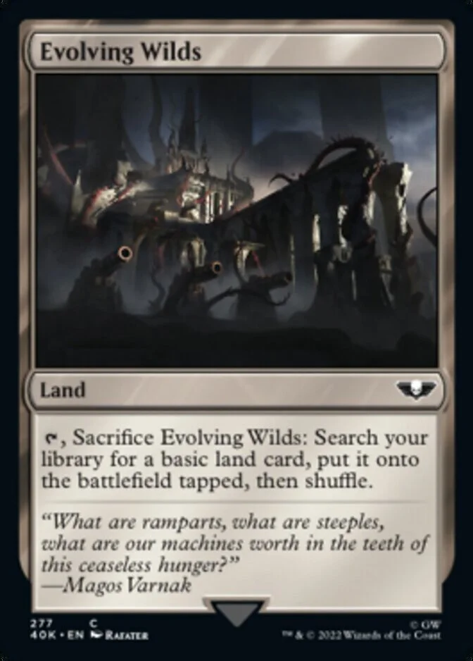 Evolving Wilds <surge foil> [40K] (F)