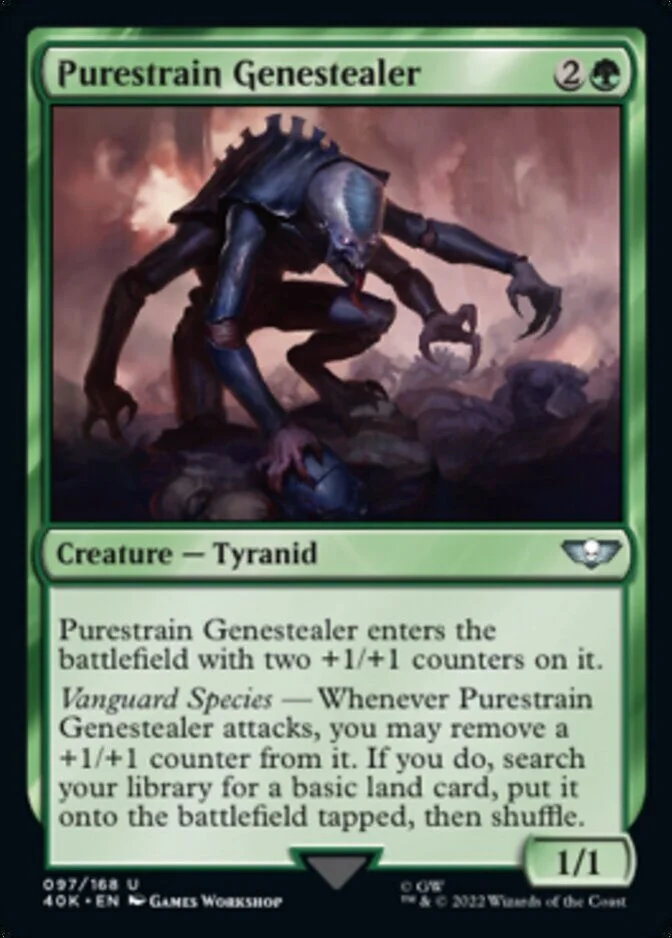 Purestrain Genestealer <surge foil> [40K] (F)