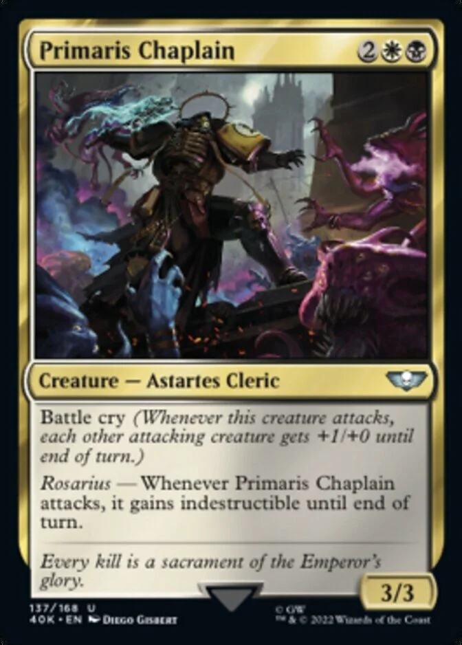 Primaris Chaplain <surge foil> [40K] (F)