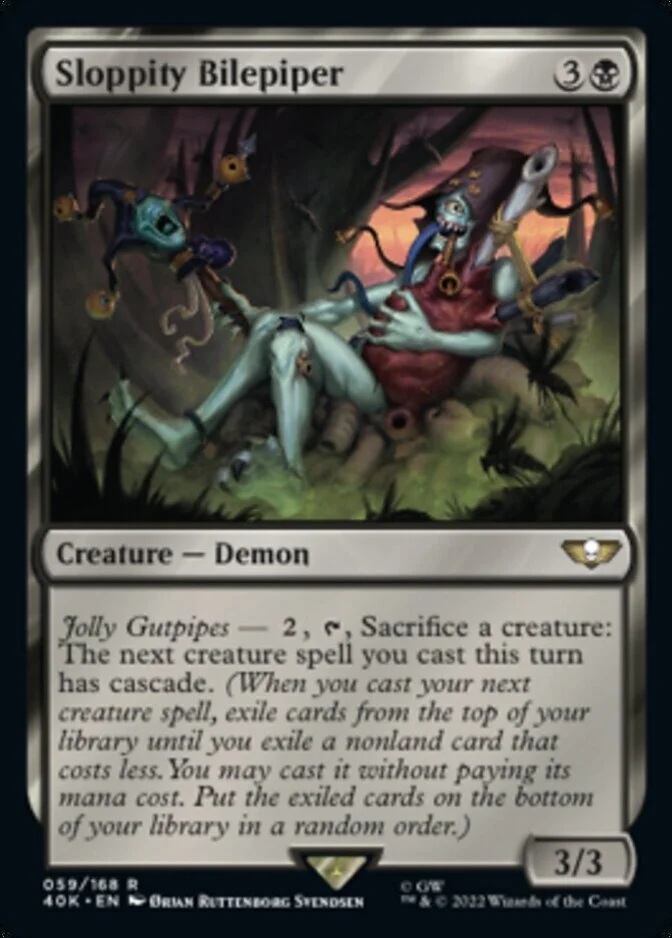 Sloppity Bilepiper <surge foil> [40K] (F)