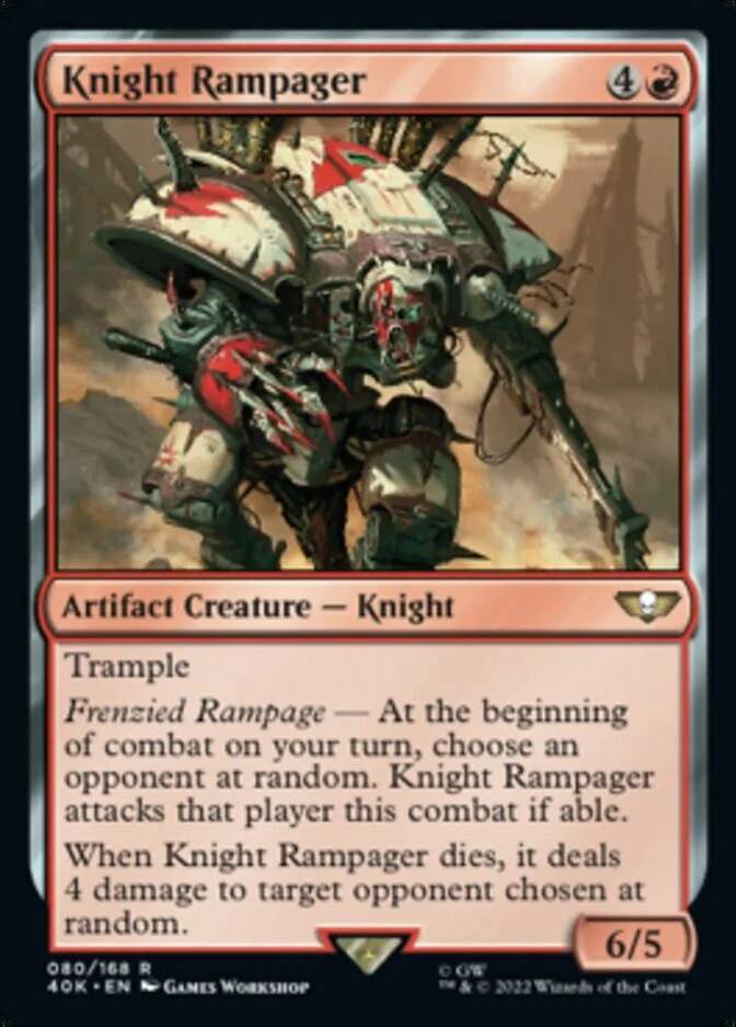 Knight Rampager <surge foil> [40K] (F)