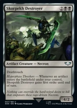 Skorpekh Destroyer