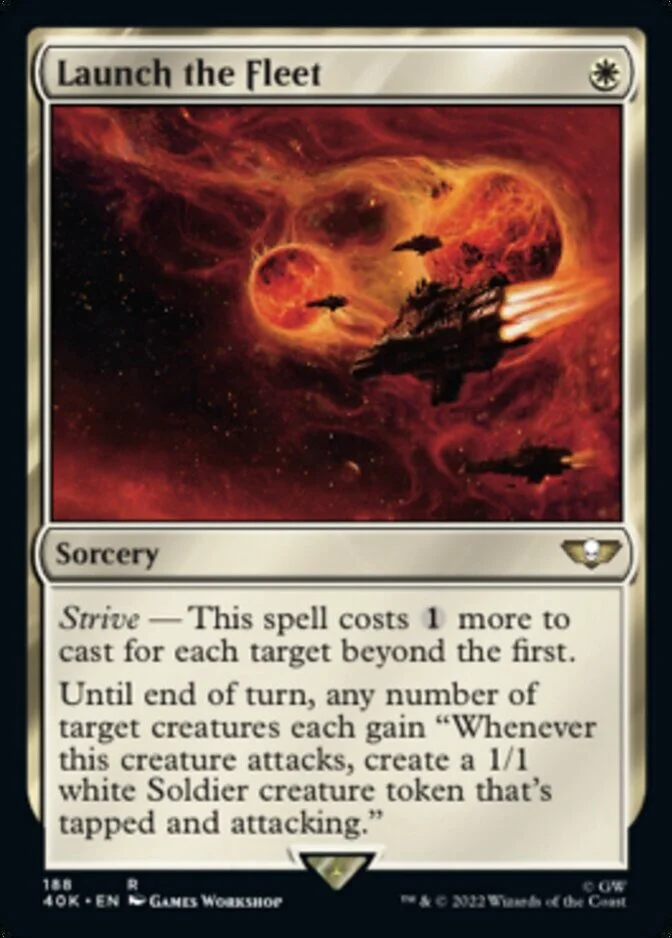 Launch the Fleet <surge foil> [40K] (F)