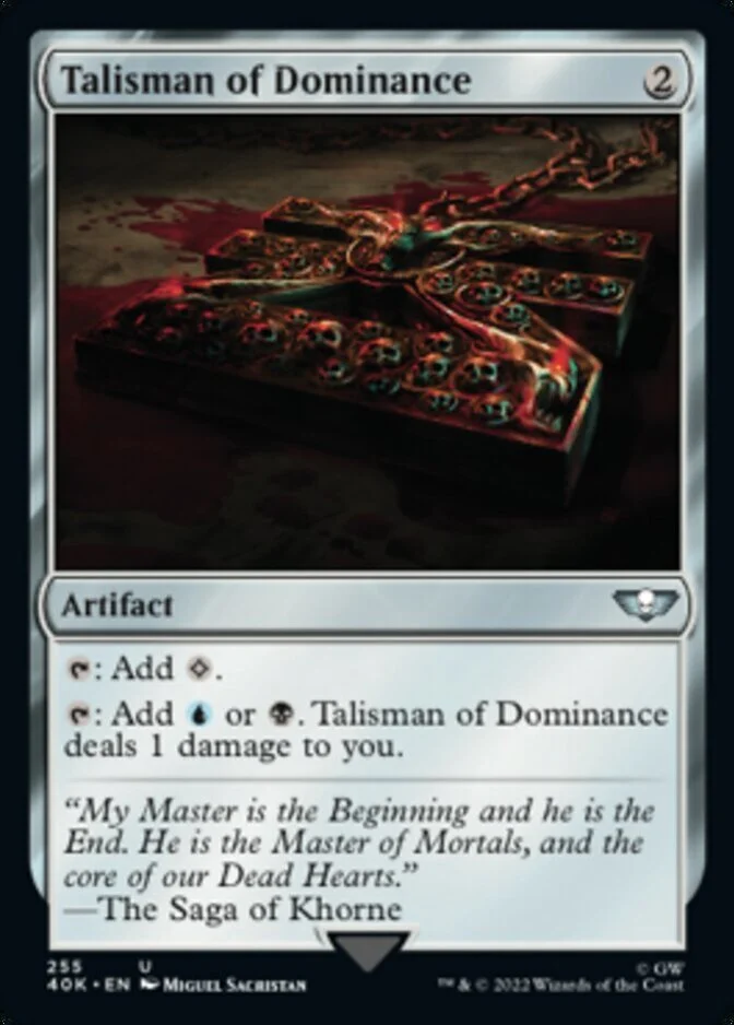 Talisman of Dominance <surge foil - 255> [40K] (F)