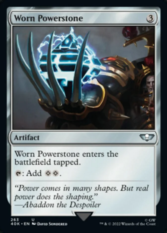 Worn Powerstone <surge foil> [40K] (F)