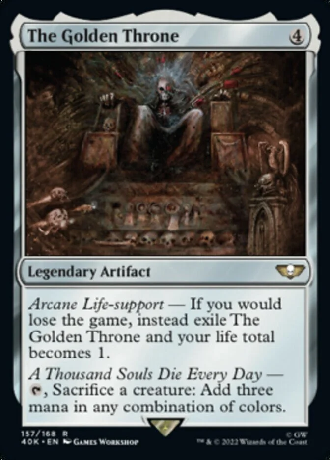 The Golden Throne <surge foil> [40K] (F)