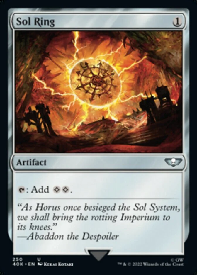 Sol Ring <surge foil - 250> [40K] (F)