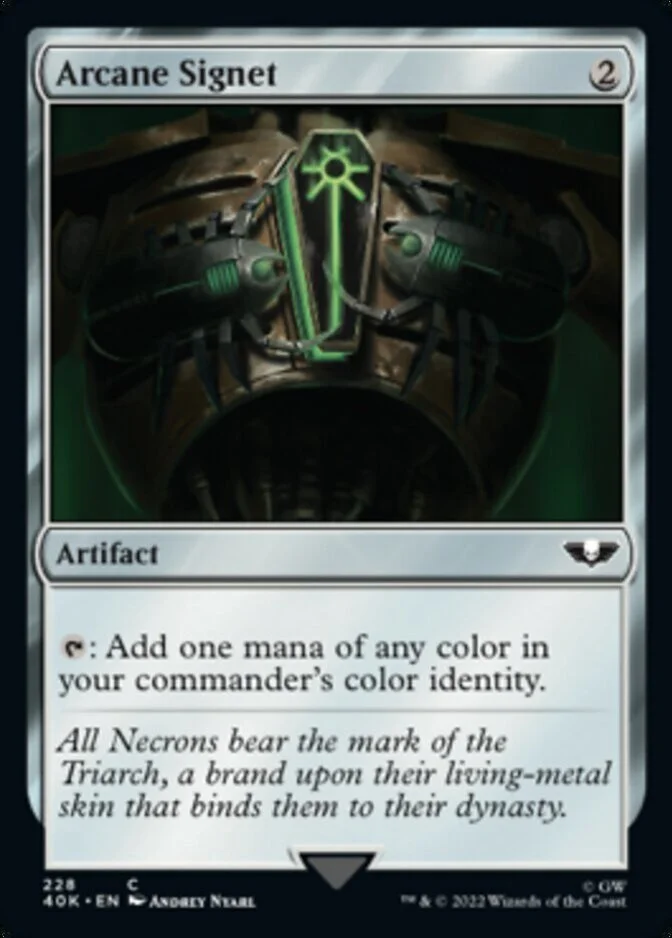 Arcane Signet <surge foil - 228> [40K] (F)