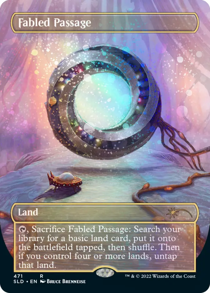 Fabled Passage <Totally Spaced Out - galaxy foil> [SLD]