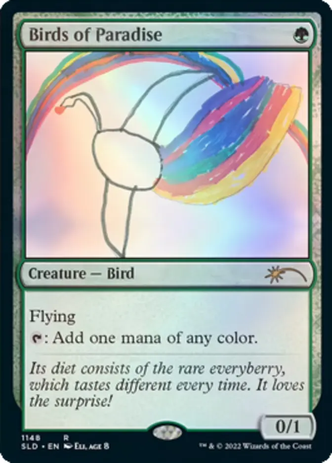 Birds of Paradise <Secret Lair Extra Life 2022 - Eli> [SLD]