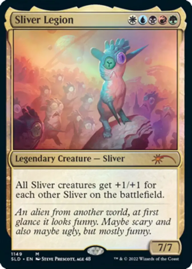 Sliver Legion <Secret Lair Extra Life 2022 - Steve Prescott> [SLD]