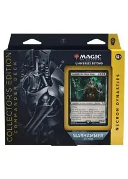 mtg warhammer 40k commander decks collector's edition Magic: The Gathering Deck Case or harnessing the chaotic powers of the Warp Warhammer 40K MTG Collector's Edition