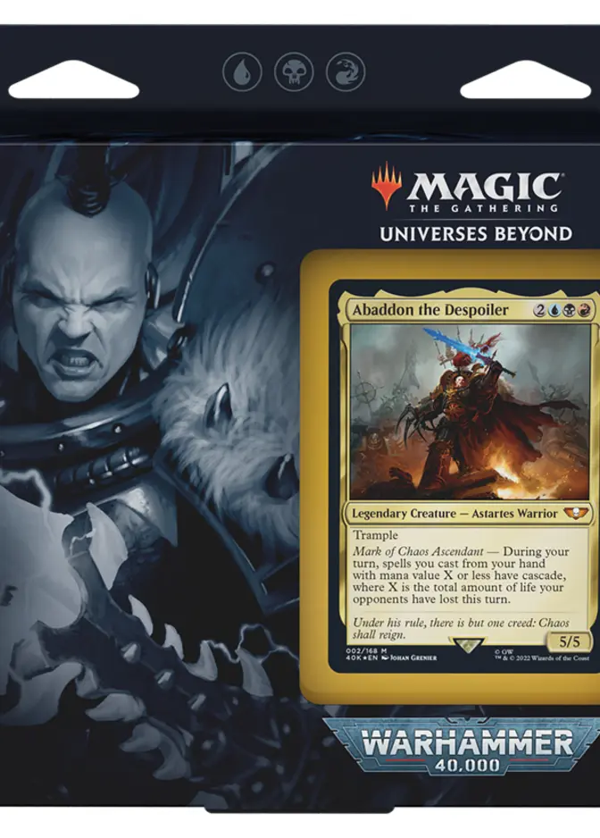 Warhammer 40K Commander Decks: The Ruinous Powers Collector's Edition <sealed> [40K]