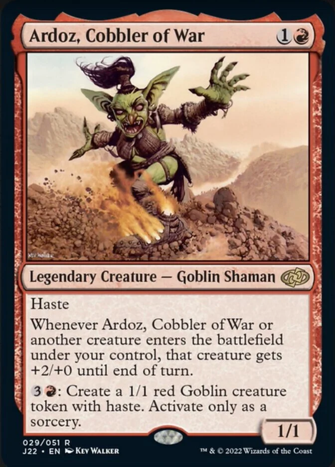 Ardoz, Cobbler of War [J22]
