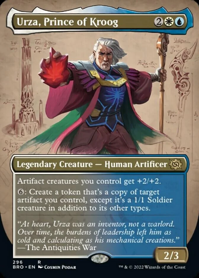 Urza, Prince of Kroog <borderless> [BRO]