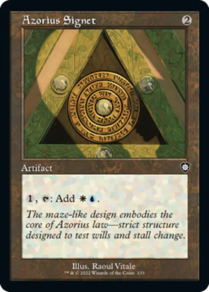 Azorius Signet <retro> [BRC]