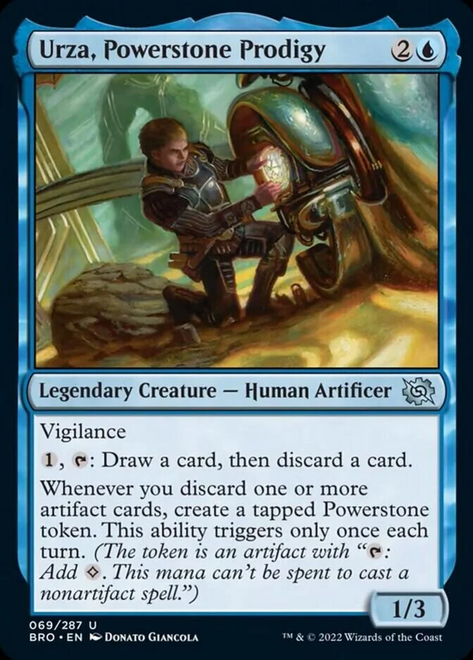 Urza, Powerstone Prodigy [BRO]