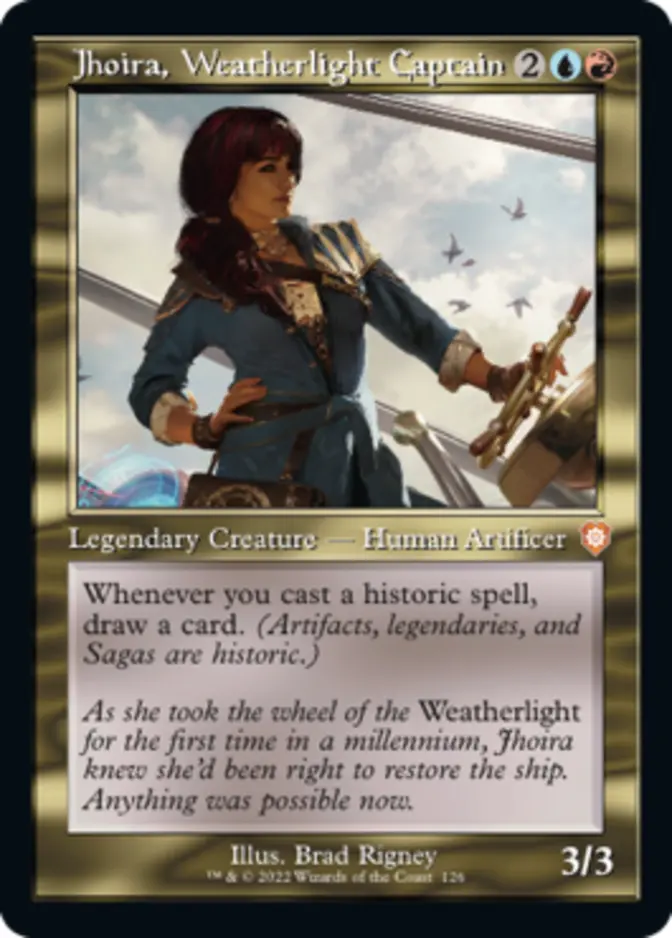 Jhoira, Weatherlight Captain <retro> [BRC]