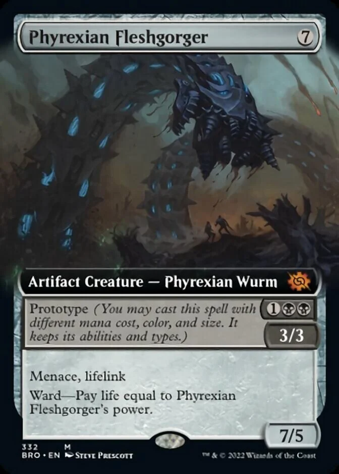 Phyrexian Fleshgorger <extended> [BRO]